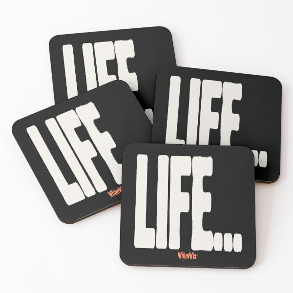 Item preview, LIFE... - WhimWiz Creative Lifestyle & Streetwear designed and sold by WhimWiz.