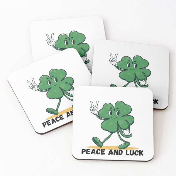 Item preview, Peace and luck designed and sold by Lucky 777.