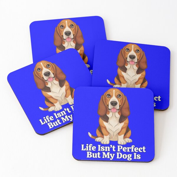 Item preview, Basset Hound Dog Owner Isn't Perfect But My Dog Is designed and sold by fantasticdesign.