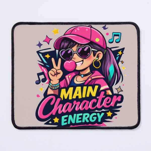 Item preview, Main Character Energy K-Pop Aesthetic | Cute Korean Idol Inspired Design designed and sold by Cartoon art with a purpose ❤️ Supporting Althea’s friends .