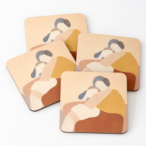 Item preview, Mère et Enfant – Modern Figurative Wall Art Illustration designed and sold by CARRAANN.