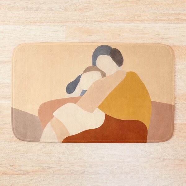 Item preview, Mère et Enfant – Modern Figurative Wall Art Illustration designed and sold by CARRAANN.