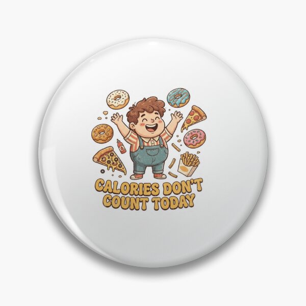 Item preview, Calories Dont Count Today Food Sticker designed and sold by Imaginarium of Chaos falcon88 .