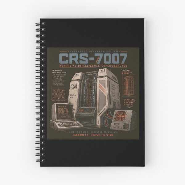 Item preview, Retro AI Supercomputer Robot | 1984 Cyberpunk Vaporwave Computer designed and sold by TEEJAMBOREE.