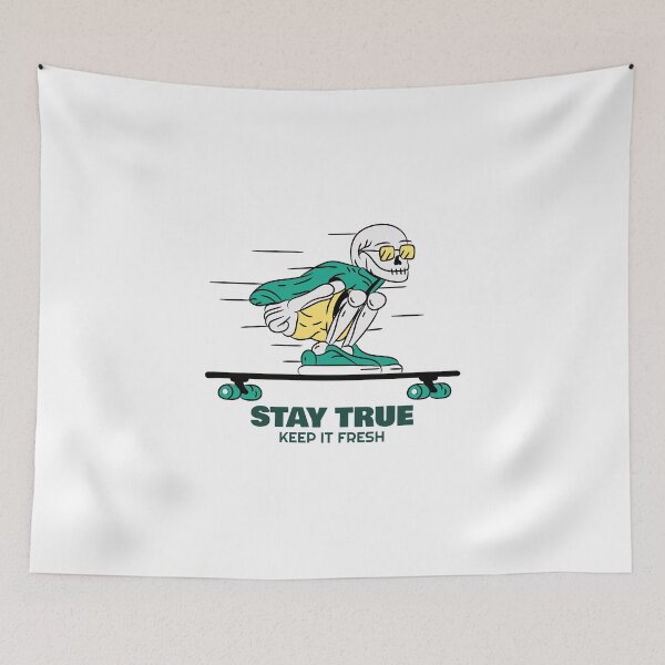 Item preview, Skater Cruisin Stay True designed and sold by Sea Sand 93428.