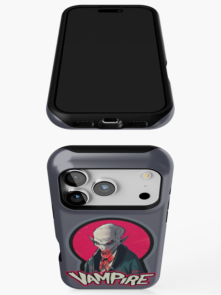 Thumbnail 3 of 4, iPhone Case, Vampire Curse designed and sold by sideshowmonkey.