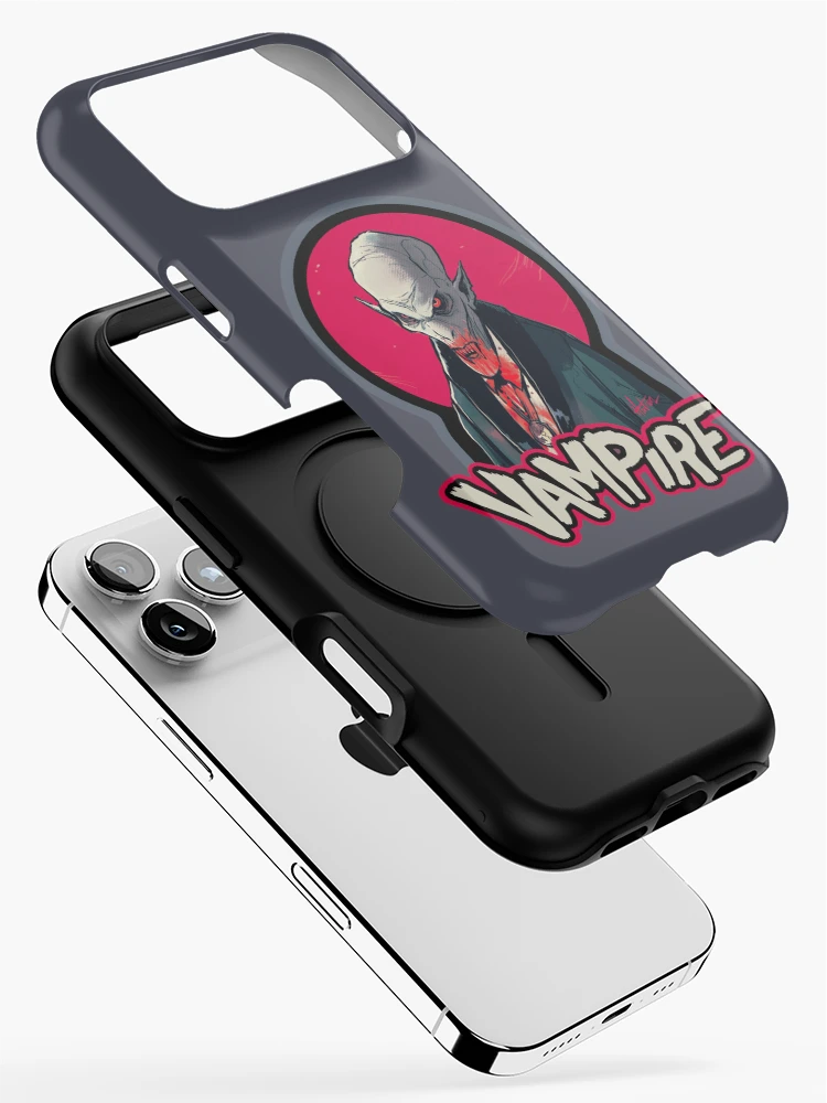 Thumbnail 2 of 4, iPhone Case, Vampire Curse designed and sold by sideshowmonkey.