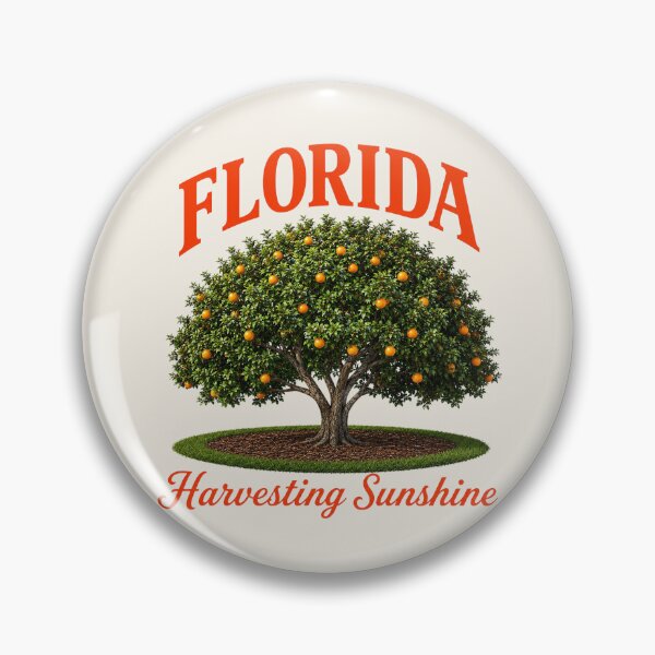 Item preview, Florida Orange Tree Harvesting Sunshine designed and sold by The-Drip-Studio.