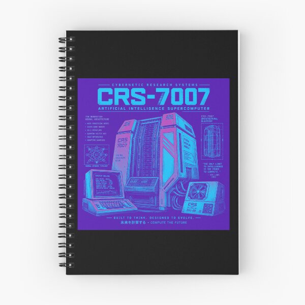 Item preview, Retro AI Supercomputer Robot | 1984 Cyberpunk Vaporwave Computer designed and sold by TEEJAMBOREE.
