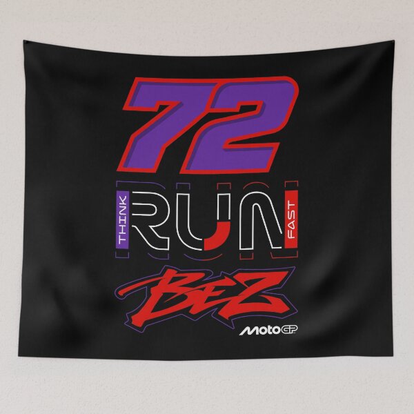 Item preview, Marco Bezzecchi 72 MotoGP Aprilia Racing Scorpio Italy (Italian Racer) designed and sold by Stotee.
