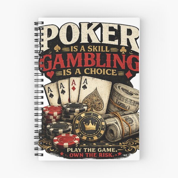 Item preview, Poker Is a Skill Gambling Is a Choice | Vintage Poker Player Casino T-Shirt designed and sold by littlestore.