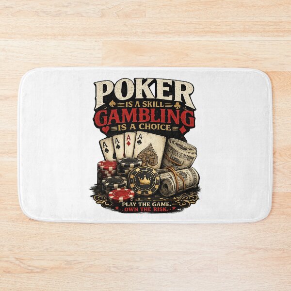 Item preview, Poker Is a Skill Gambling Is a Choice | Vintage Poker Player Casino T-Shirt designed and sold by littlestore.