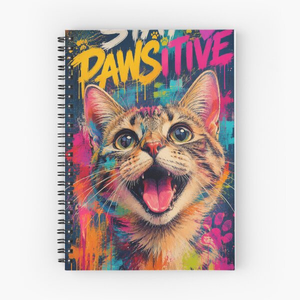 Item preview, Happy Graffiti Cat Pop Art designed and sold by PixelStyle Studio.
