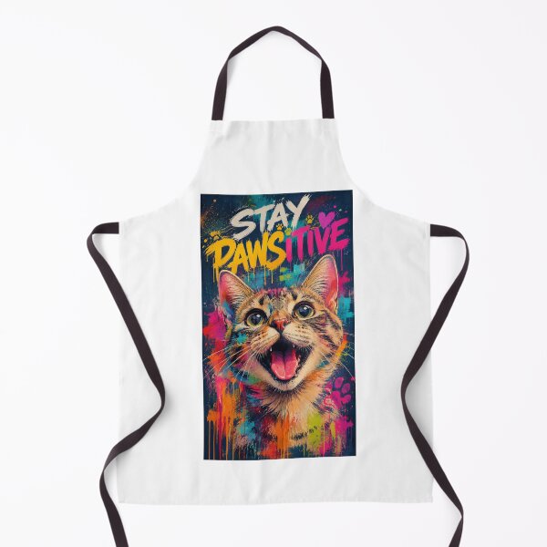 Item preview, Happy Graffiti Cat Pop Art designed and sold by PixelStyle Studio.