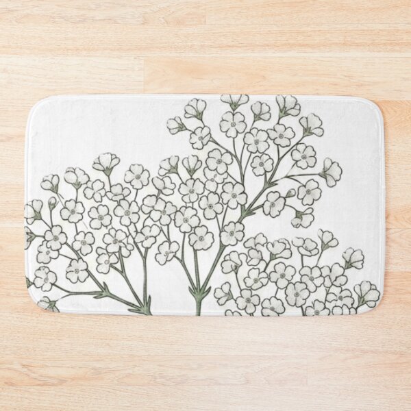 Item preview, Baby's Breath Botanical Line Art Print, Minimalist Gypsophila Floral Illustration, Delicate Wildflower Drawing, Cottagecore Nature Wall Art, Elegant Vintage Botanical Decor, Soft Floral Design designed and sold by Zaitmiprints.