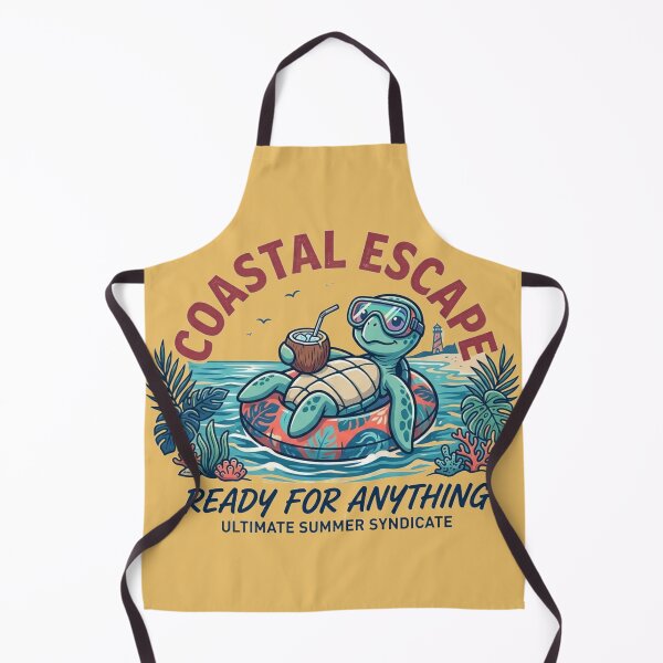 Item preview, Coastal Escape Sea Turtle Summer Vacation designed and sold by BLUESKY11a.