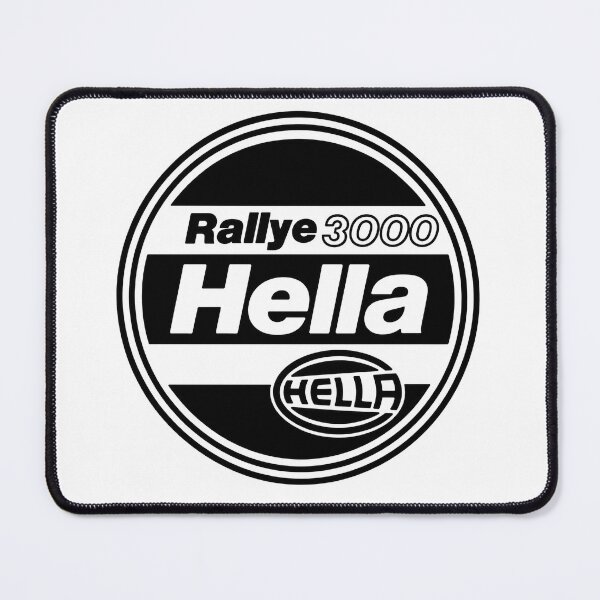 Item preview, Vintage Hella Rallye 3000 Classic Rally Driving Lights Retro Motorsport Badge designed and sold by collectees1.