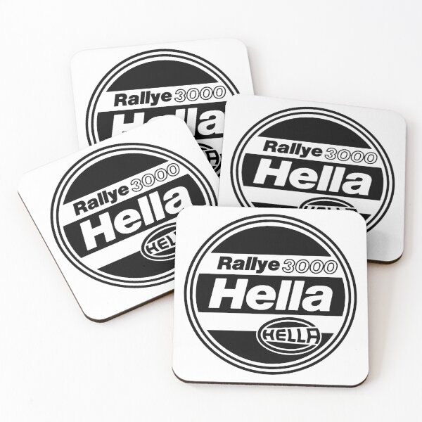 Item preview, Vintage Hella Rallye 3000 Classic Rally Driving Lights Retro Motorsport Badge designed and sold by collectees1.
