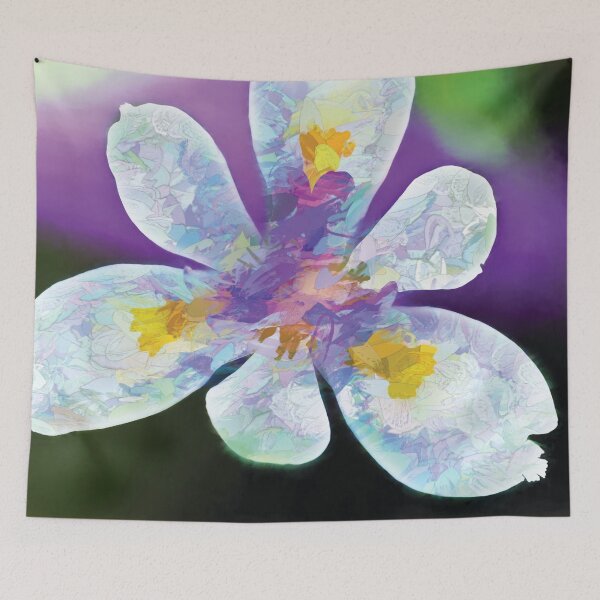 Item preview, Abstract African Iris designed and sold by Kay Brewer.