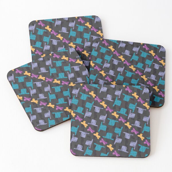 Item preview, Top Hats & Bows Diagonal on Gothic Stripe designed and sold by Digitalmyth's Designs.