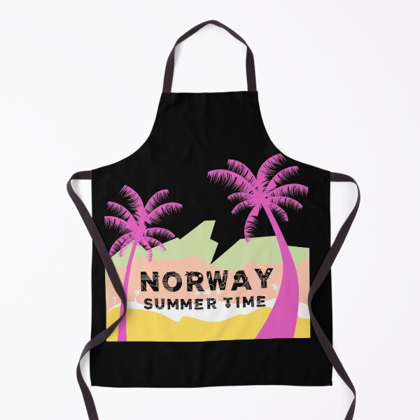 Item preview, Norway Summer Time Retro 80s Vaporwave Tropical Sunset designed and sold by UTkiKK.