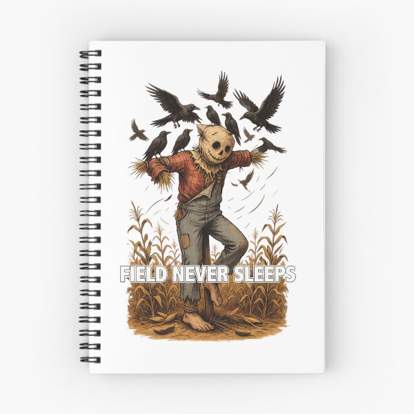 Item preview, Field Never Sleeps, Scarecrow Horror Vintage Movie designed and sold by CryptReel.