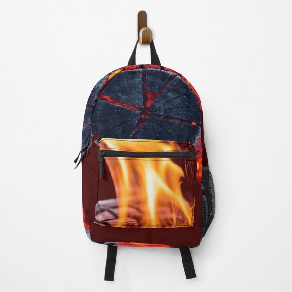 Item preview, Camp Ardent - Flames, Embers and Sparks on Logs designed and sold by RAYBIL.