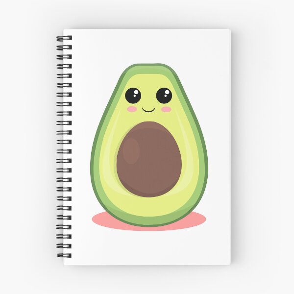 Item preview, Cute Kawaii Avocado | Smiling Avocado Cartoon | Adorable Fruit Illustration | Avocado Lover Gift designed and sold by Rush2Buy.