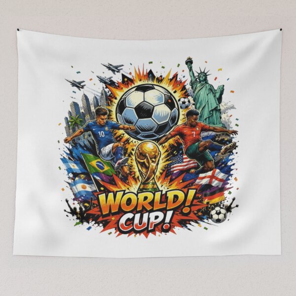 Item preview, World Cup Soccer Art designed and sold by PixelStyle Studio.
