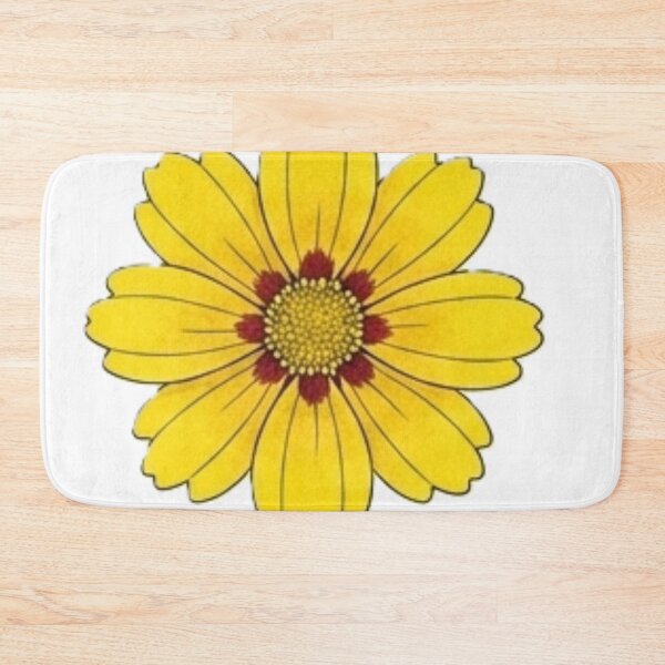 Item preview, Yellow Coreopsis Wildflower Botanical Art Print, Watercolor Daisy Floral Illustration, Cottagecore Garden Bloom, Minimalist Nature Wall Decor, Vintage Botanical Flower Drawing, Spring Floral Design designed and sold by Zaitmiprints.