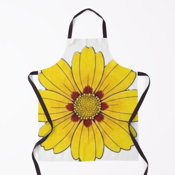 Item preview, Yellow Coreopsis Wildflower Botanical Art Print, Watercolor Daisy Floral Illustration, Cottagecore Garden Bloom, Minimalist Nature Wall Decor, Vintage Botanical Flower Drawing, Spring Floral Design designed and sold by Zaitmiprints.
