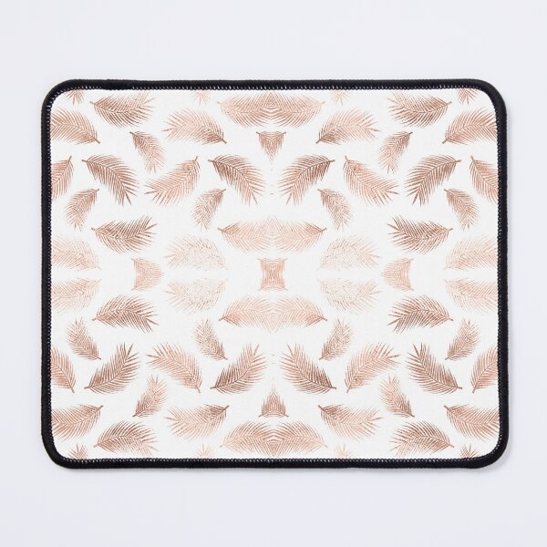 Item preview, Palm Tree Leaves Fronds Metallic Effect Rose Gold 80s designed and sold by Saburkitty.