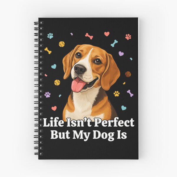Item preview, Beagle Pet Owner Art Design Life Isn't Perfect But My Dog Is designed and sold by fantasticdesign.