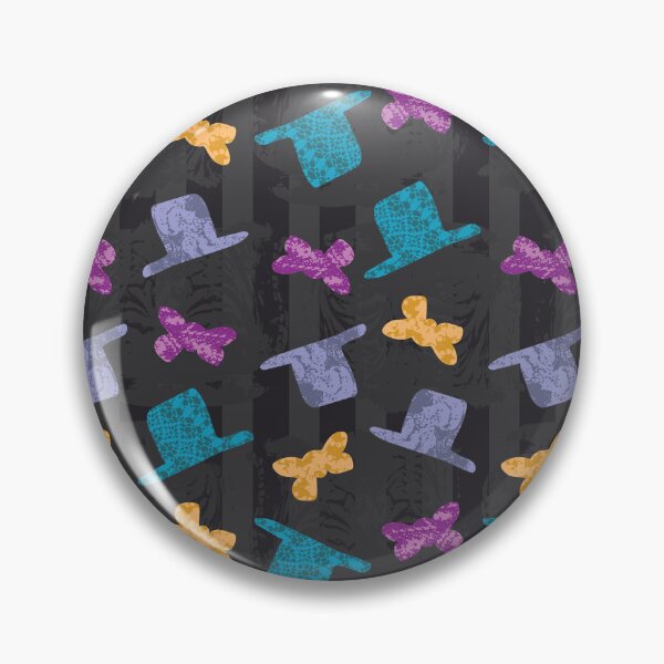 Item preview, Top Hats & Bows Zig Zag on Gothic Stripe designed and sold by Digitalmyth's Designs.