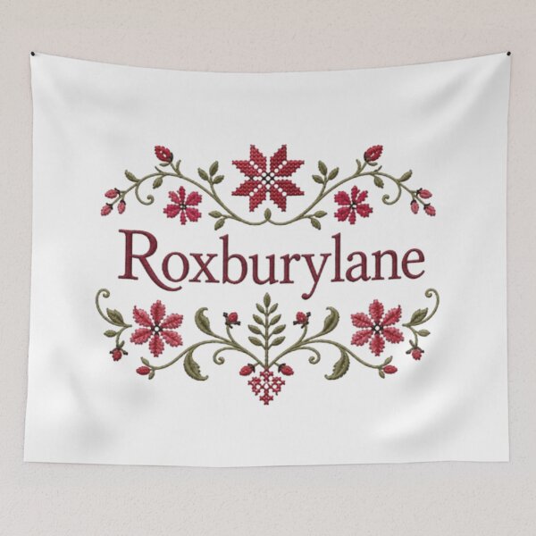 Item preview, Cross stitch floral  designed and sold by Roxburylane.