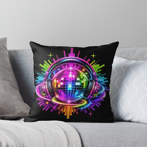 Item preview, Disco Headphones Equalizer designed and sold by syotos-ai.