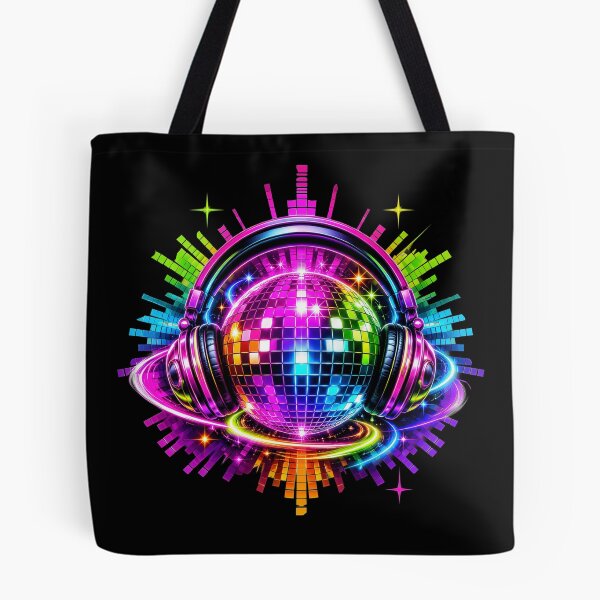 Item preview, Disco Headphones Equalizer designed and sold by syotos-ai.