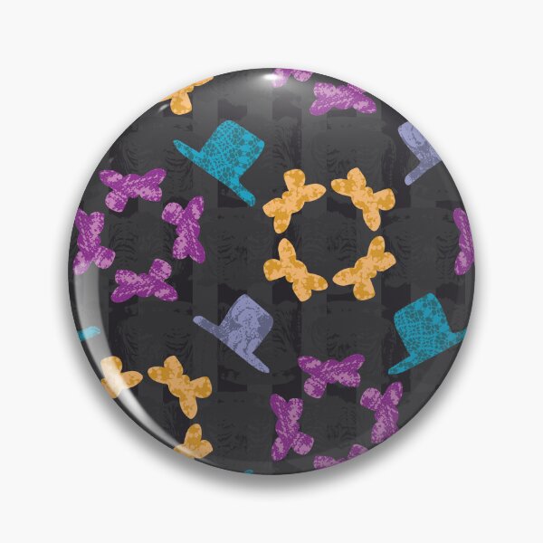 Item preview, Top Hats & Bows Radials on Gothic Stripe designed and sold by Digitalmyth's Designs.