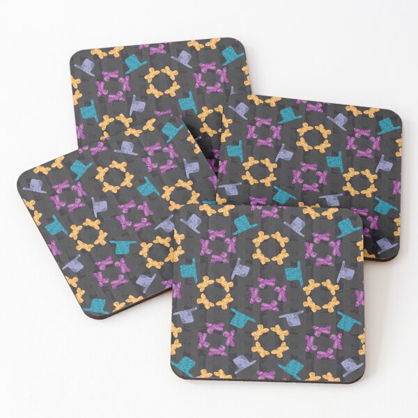 Item preview, Top Hats & Bows Radials on Gothic Stripe designed and sold by Digitalmyth's Designs.