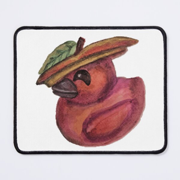 Item preview, Rubber Ducky, You're the Apple of My Eye designed and sold by Felt Cute Handcrafts.