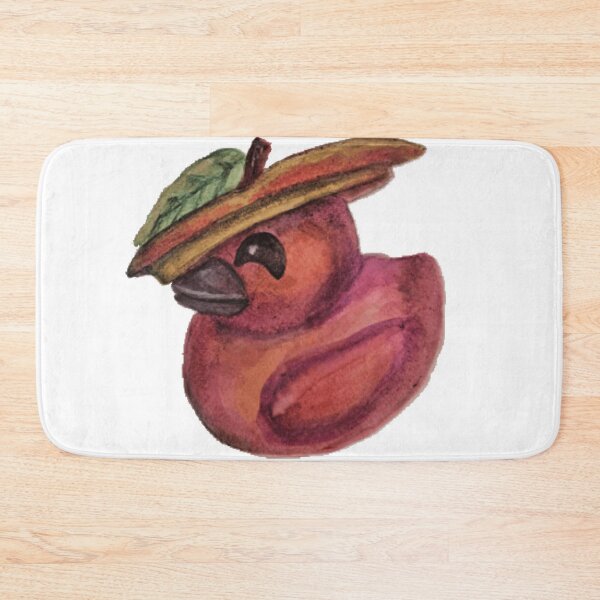 Item preview, Rubber Ducky, You're the Apple of My Eye designed and sold by Felt Cute Handcrafts.