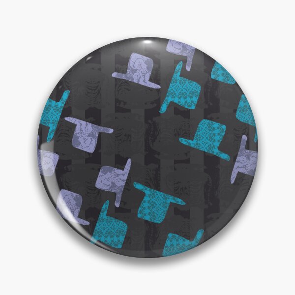 Item preview, Top Hats Diagonal on Gothic Stripe designed and sold by Digitalmyth's Designs.