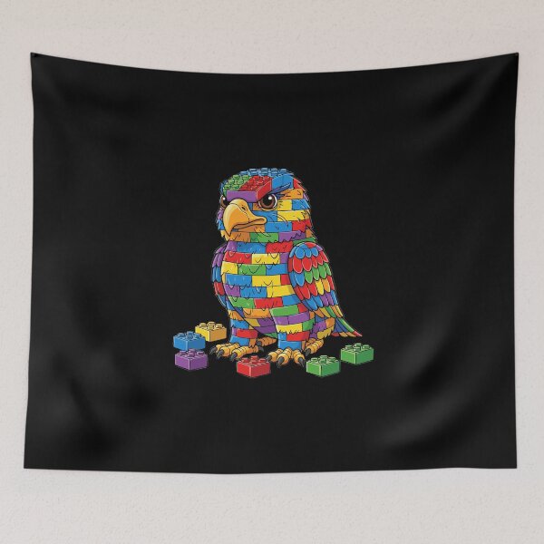 Item preview, Building Block Eagle Raptor Bricks Builder Fan designed and sold by PopStars1993.