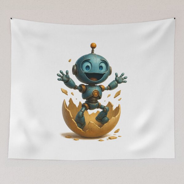 Item preview, Baby Robot Hatching designed and sold by Yomere.