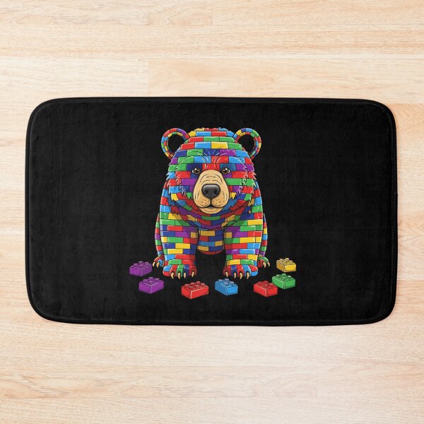 Item preview, Building Blocks Bear Animal Lover Toy Builder designed and sold by PopStars1993.