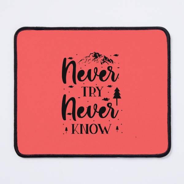 Item preview, Never try never know designed and sold by Adilmks.