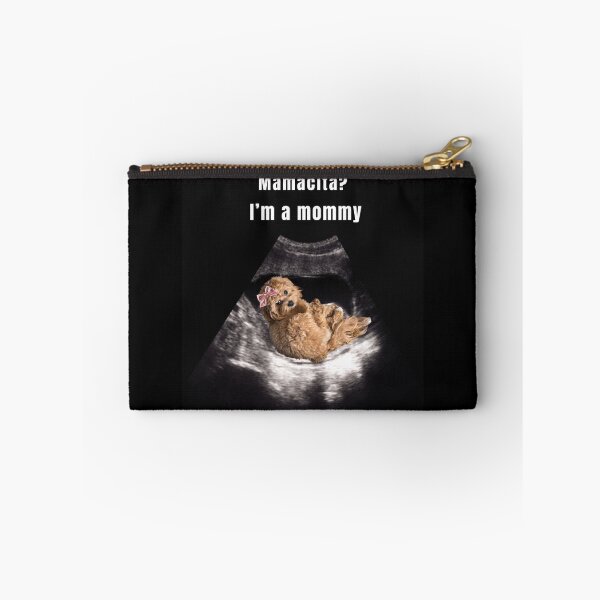 Item preview, Dog Mom Ultrasound Funny Poodle Mommy Gift Card Print designed and sold by chaos-and-curls.