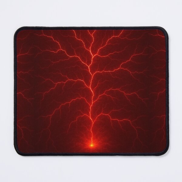 Item preview, Crimson Lightning Veins in Darkness designed and sold by BB Design Garage.