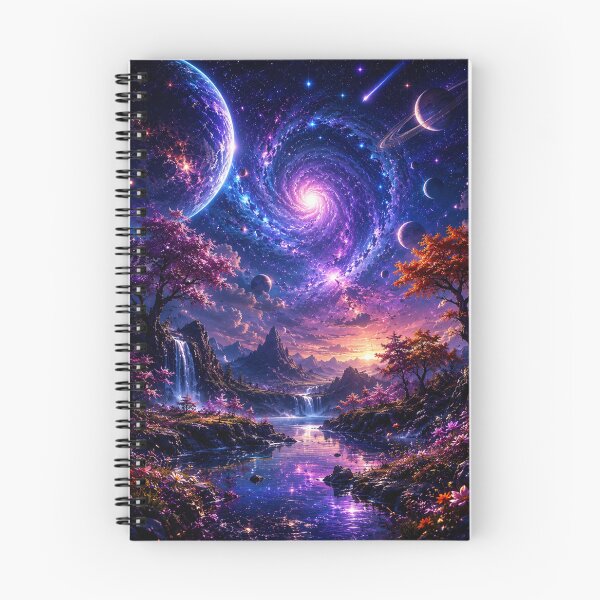 Item preview, Celestial Nature – Cosmic Fantasy Landscape designed and sold by UniverseShade.
