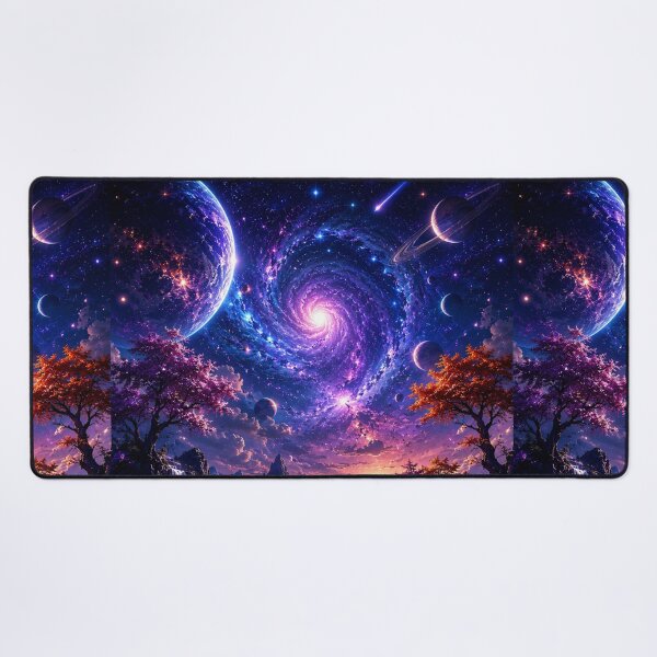 Item preview, Celestial Nature – Cosmic Fantasy Landscape designed and sold by UniverseShade.
